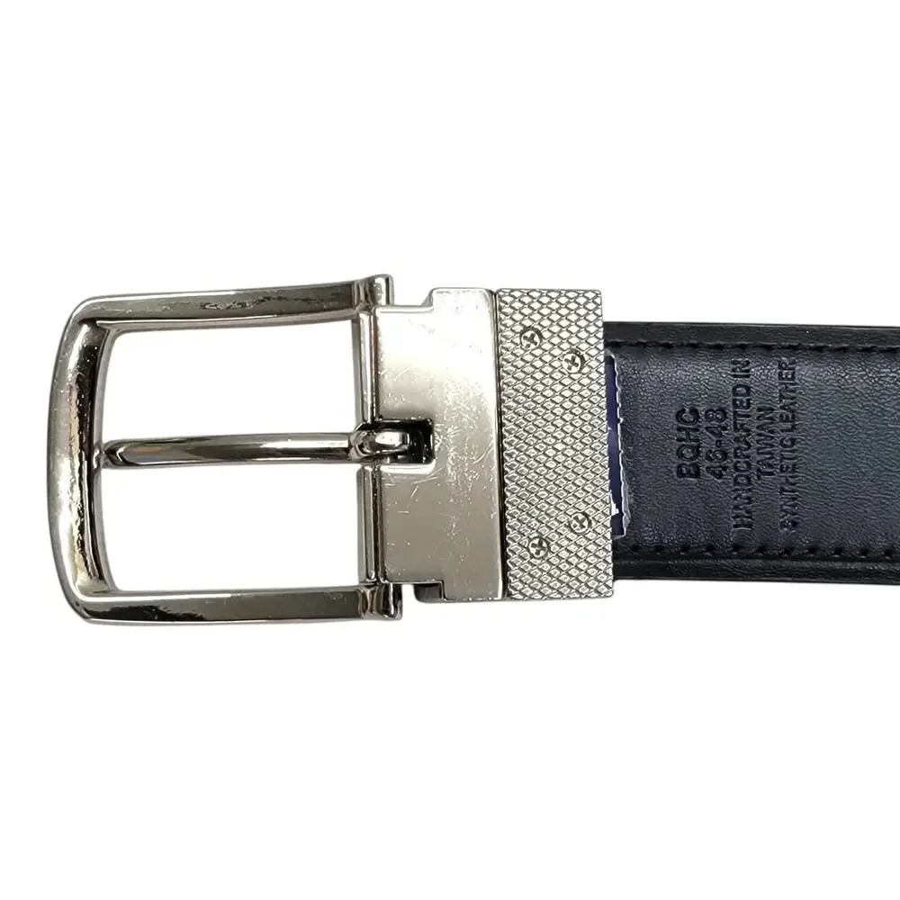 Tommy Hilfiger Mens Reversible Belt Brown Black Size 46-48 Big & Tall Dress